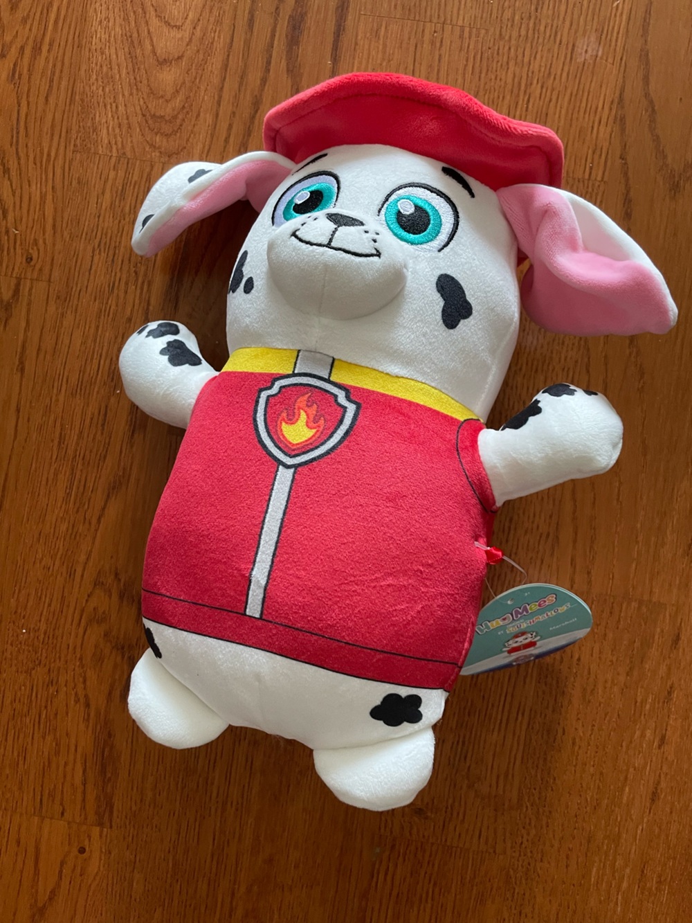 NWT Squishmallows Paw Patrol Marshall HugMees 10" Plush Toy